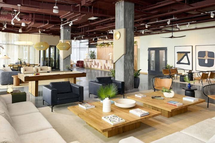 Lobby sitting area
